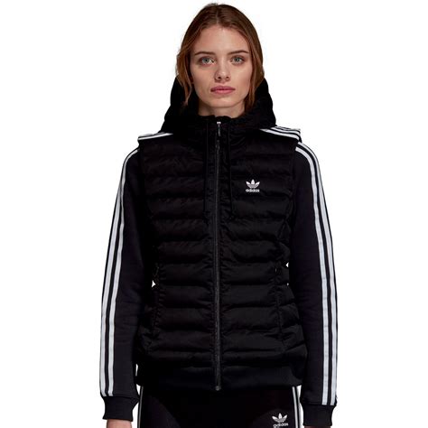 adidas originals slim vest damen weste schwarz maßr|Slim Vests .